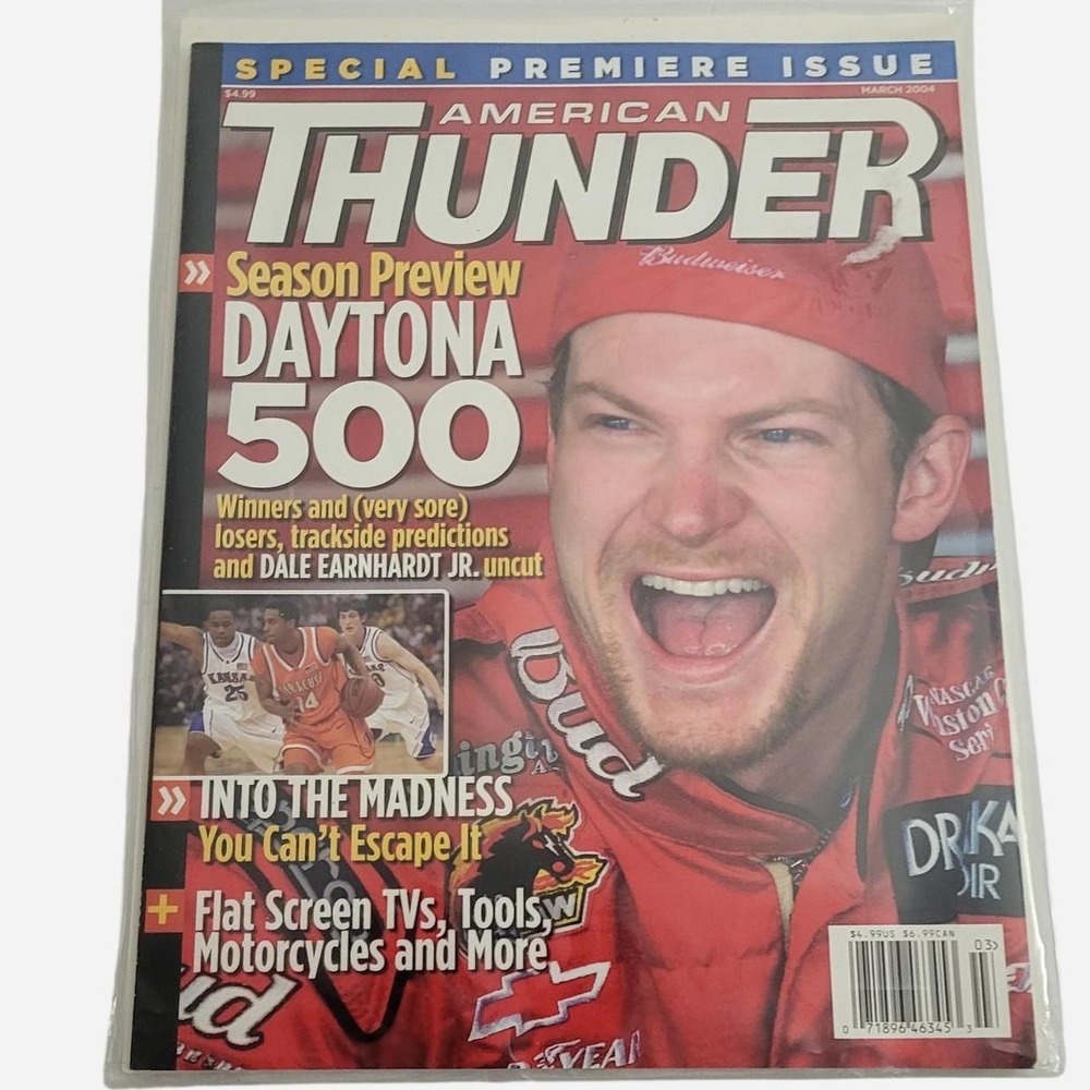 American Thunder NASCAR magazine ultra Rare